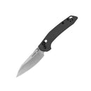 Kershaw Duster DuraLock Charcoal Grey GFN Handle with StoneWashed Finish