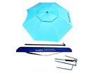 Kaida Professional Outdoor Multifunction Umbrella 2.2m Tiffany Blue