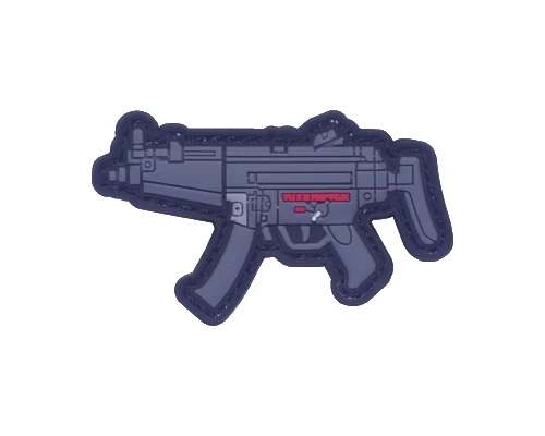 H&K MP5 submachine gun PVC Patch