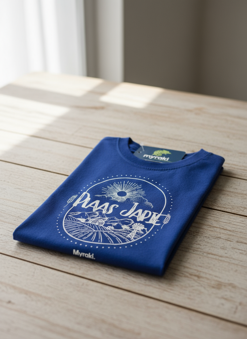 Myraki Boys Plaas Japie Royal Blue T-Shirt