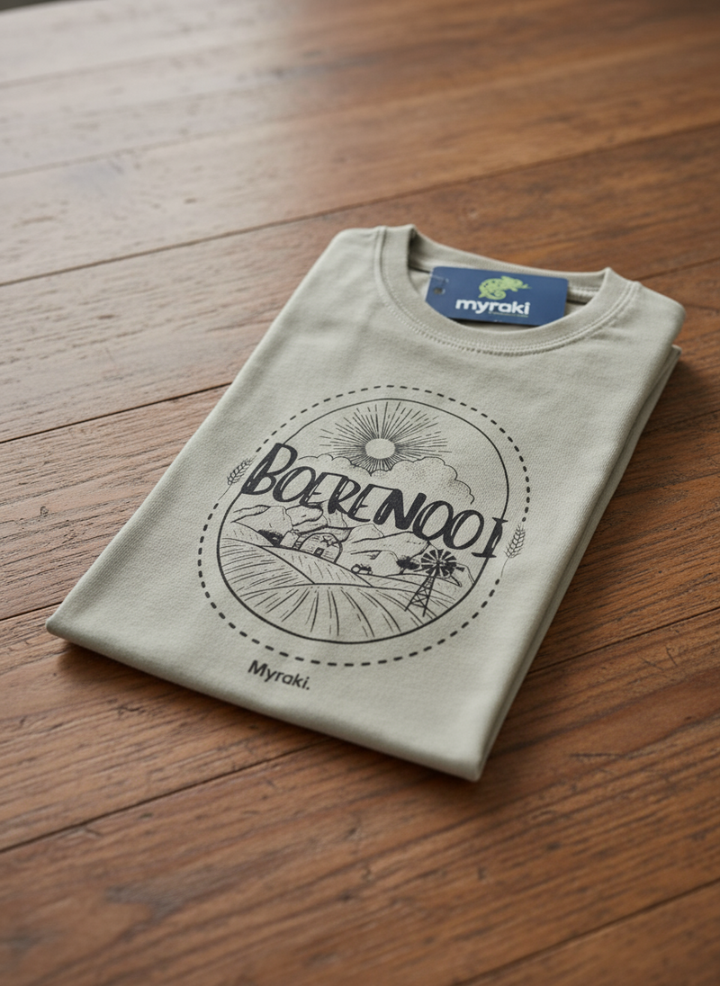 Myraki Girls Boerenooi Stone T-Shirt