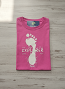 Myraki Girls Little Explorer Pink T-Shirt
