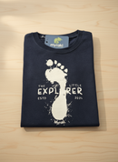 Myraki Kids Little Explorer Navy Blue T-Shirt