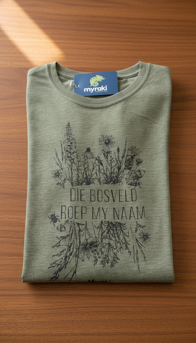 Myraki Ladies Bosveld Olive T-Shirt