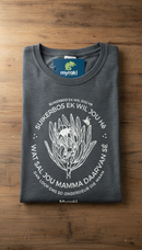 Myraki Ladies Suikerbossie Melange Charcoal T-Shirt