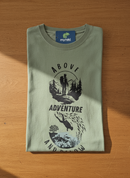 Myraki Mens Above & Below Olive T-Shirt