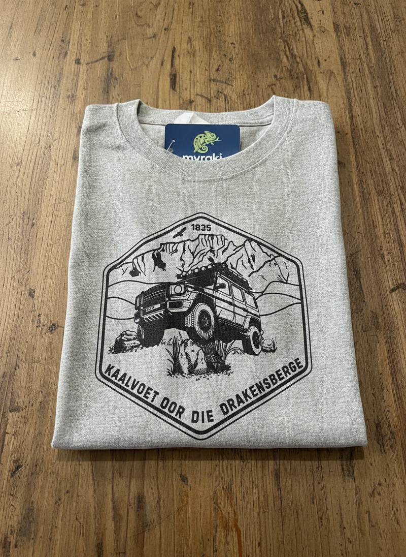 Myraki Mens Drakensberge Grey T-Shirt