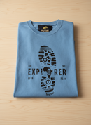 Myraki Mens Explorer Sky Blue T-Shirt