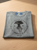 Myraki Mens Rooted Melange Heather Grey T-Shirt