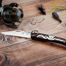 Okapi 907E Lock Knife with Carbon Steel Blade