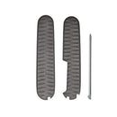 3D Nylon Printed Handles Scale Set - Flint For 91mm Swiss Army Pocket Knives Plus Ball Pen