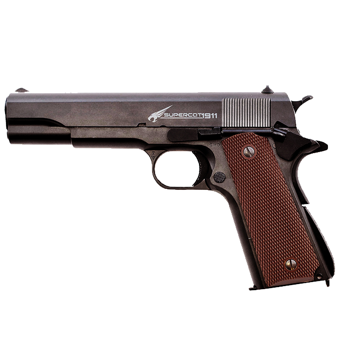 Supercat 1911 Co2 4.5mm BB Pistol with Blowback