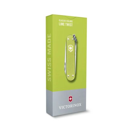 Victorinox Classic Alox Colours Lime Twist 58mm - Box