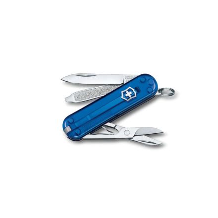 Victorinox Classic SD Transparent Blue 58mm - Blister