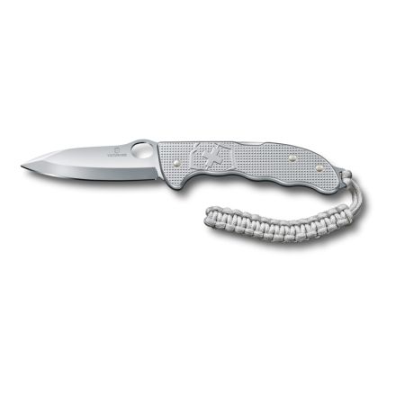 Victorinox Hunter Pro M Alox Silver with Clip and Paracord Lanyard