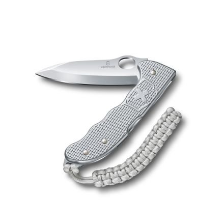 Victorinox Hunter Pro M Alox Silver with Clip and Paracord Lanyard