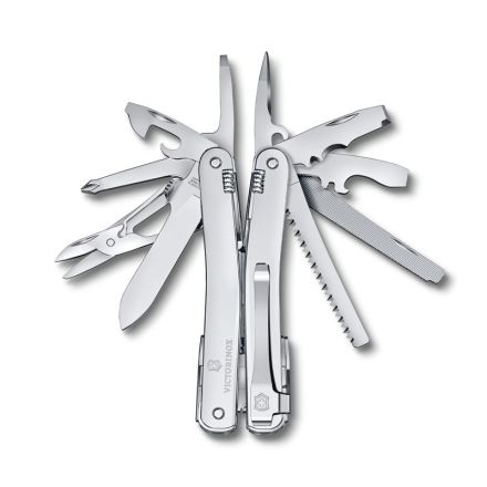 Victorinox Swiss Tool Spirit MX Silver with Clip - Blister