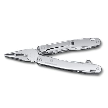 Victorinox Swiss Tool Spirit MX Silver with Clip - Blister
