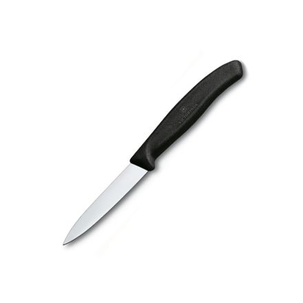 Victorinox Swiss Classic Paring Knife Plain Black - 8cm