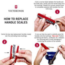Victorinox Handle Set 58mm BLUE
