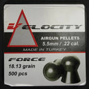 Velocity Airgun Pellets Force 18.13gr