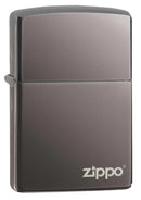 Zippo Classic Black Ice Zippo Logo