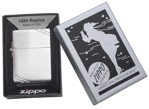 Zippo 1935 Replica with Slashes