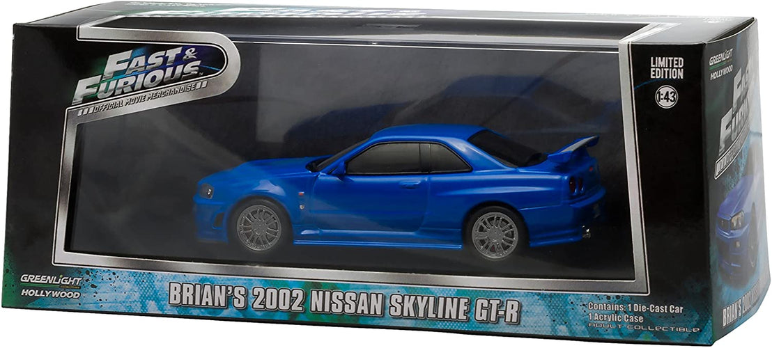 Nissan Skyline GT-R 2002 FAST & FURIOUS 1/43