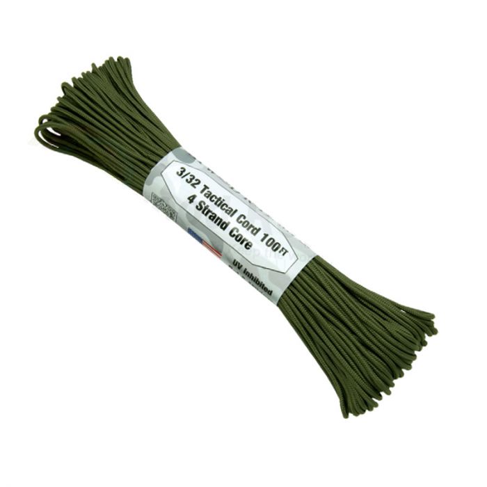 275 Tactical Paracord 100ft 4 Strand Core - Olive Drab