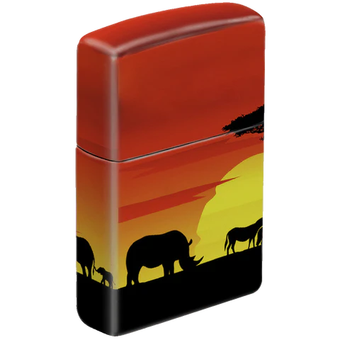 Zippo African Safari Sunset