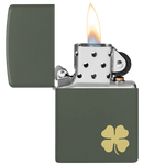 Zippo Four Leaf Clover