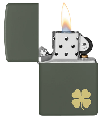 Zippo Four Leaf Clover