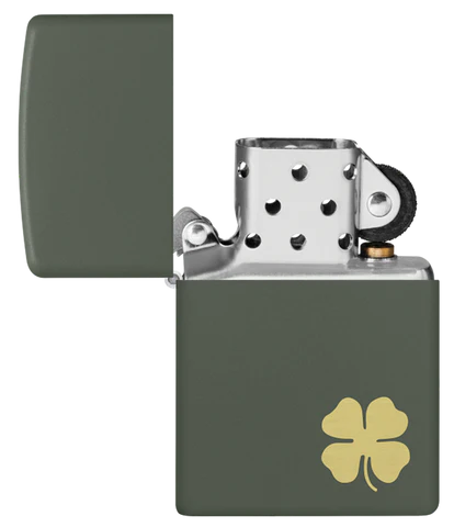 Zippo Four Leaf Clover