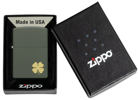 Zippo Four Leaf Clover