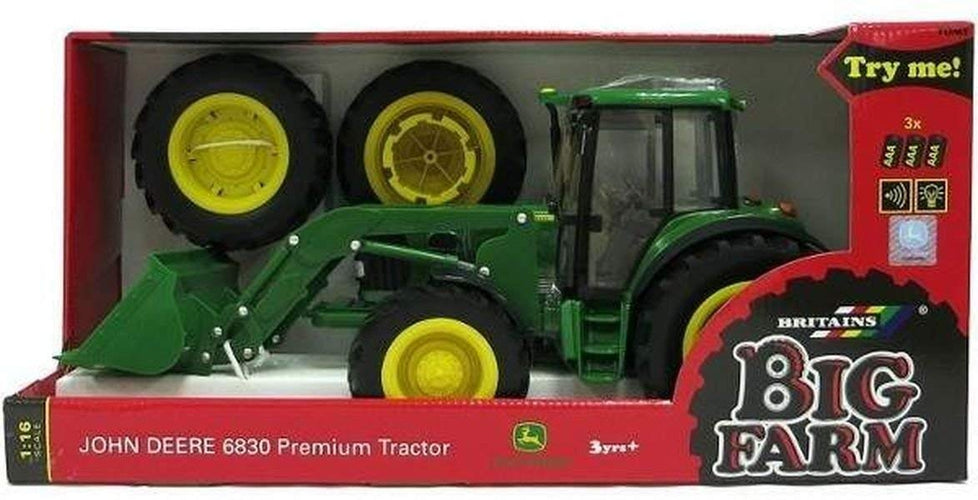 Tomy John Deere 6830 Premium Tractor 1/16
