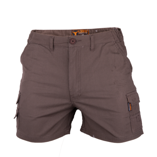 Wildebees Mens Casual Shorts Taupe