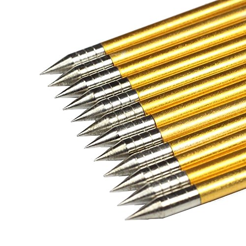 6.5inc 12pc Aluminium Bolt Arrows