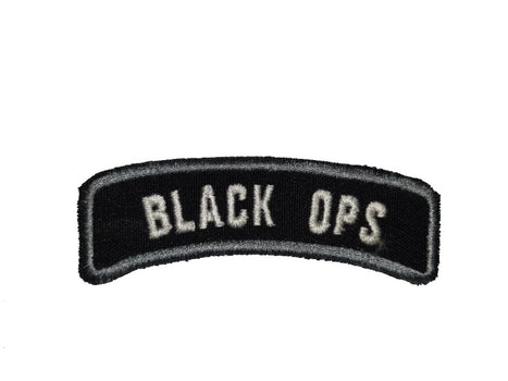 Embroidered Morale Patch - Black Ops 1.25" x 3"