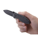 CRKT Squid Black Acid w/StoneWash Finish