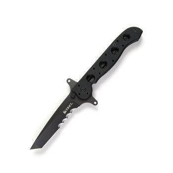 CRKT M16-13SFG Tanto Special Forces G10 with Veff Serrated Black Titanium Nitride Coated Blade