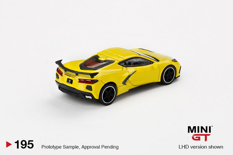 Chevrolet Corvette Stingray Accelerate Yellow Metallic
