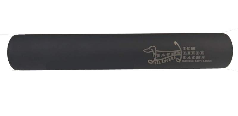 DACHS Silencer for up to 6.35mm incl High Power Air Guns