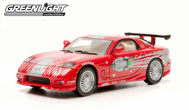 MAZDA RX7 1993 FAST & FURIOUS RED 1/43