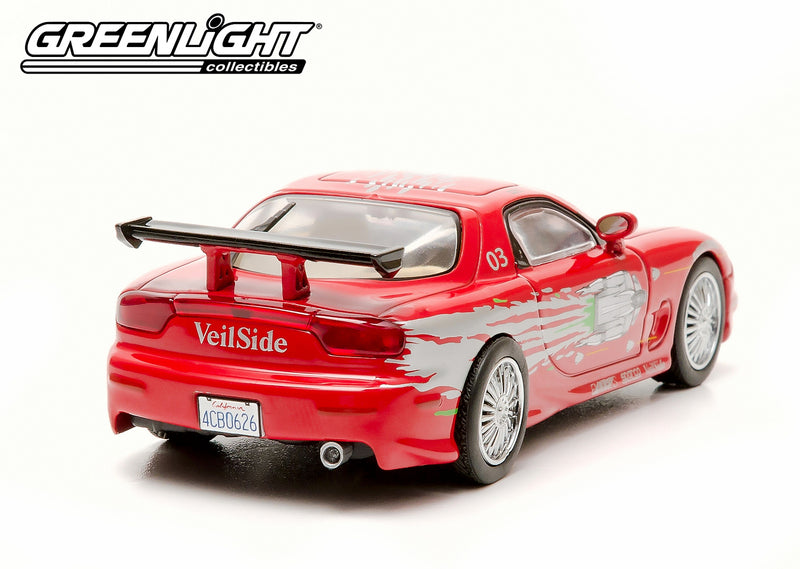 MAZDA RX7 1993 FAST & FURIOUS RED 1/43