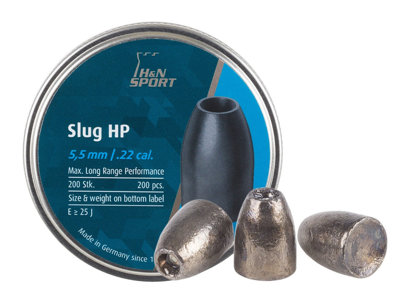 H&N Slug HP .217 and .218 Cal ,21-30grain (Choose in dropdown list)
