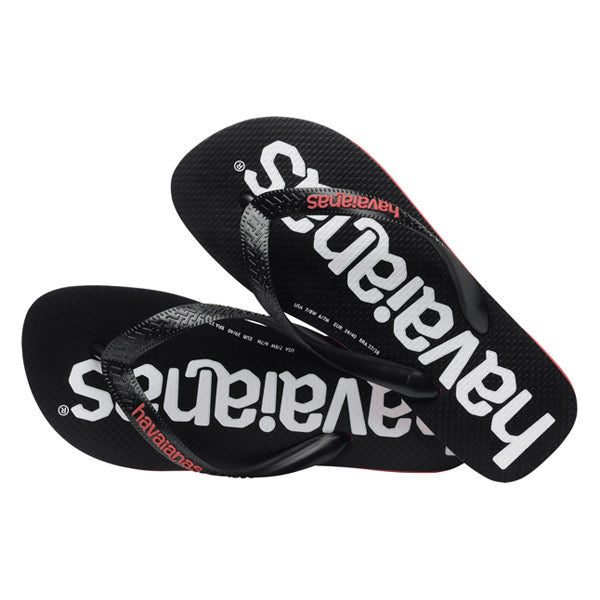 Havaianas Top Logo Ruby Red Flip Flops