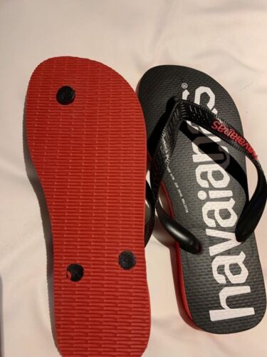 Havaianas Top Logo Ruby Red Flip Flops