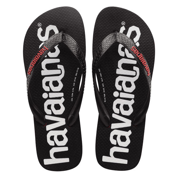 Havaianas Top Logo Ruby Red Flip Flops