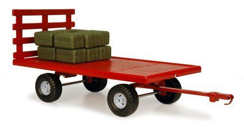 Ertl Hay Wagon Red 1-16