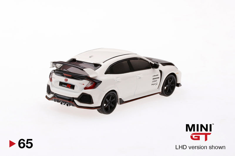 Honda Civic Type R (FK8) Championship white with Carbon Kit and TE37 Wheel